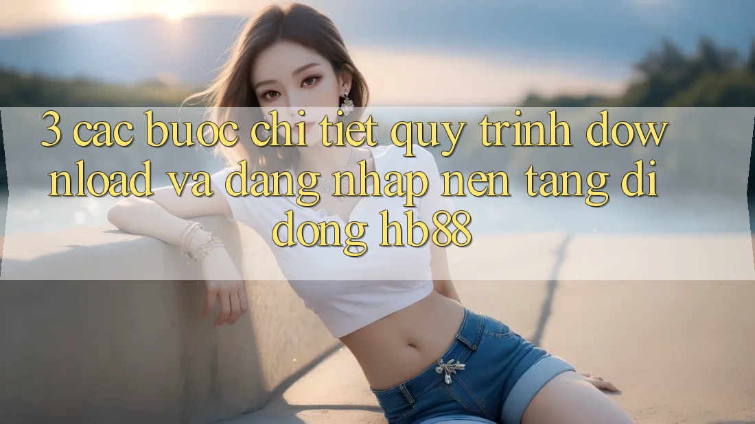 3. Các bước Chi Tiết Quy Trình Download Và Đăng Nhập Nền tảng di động HB88