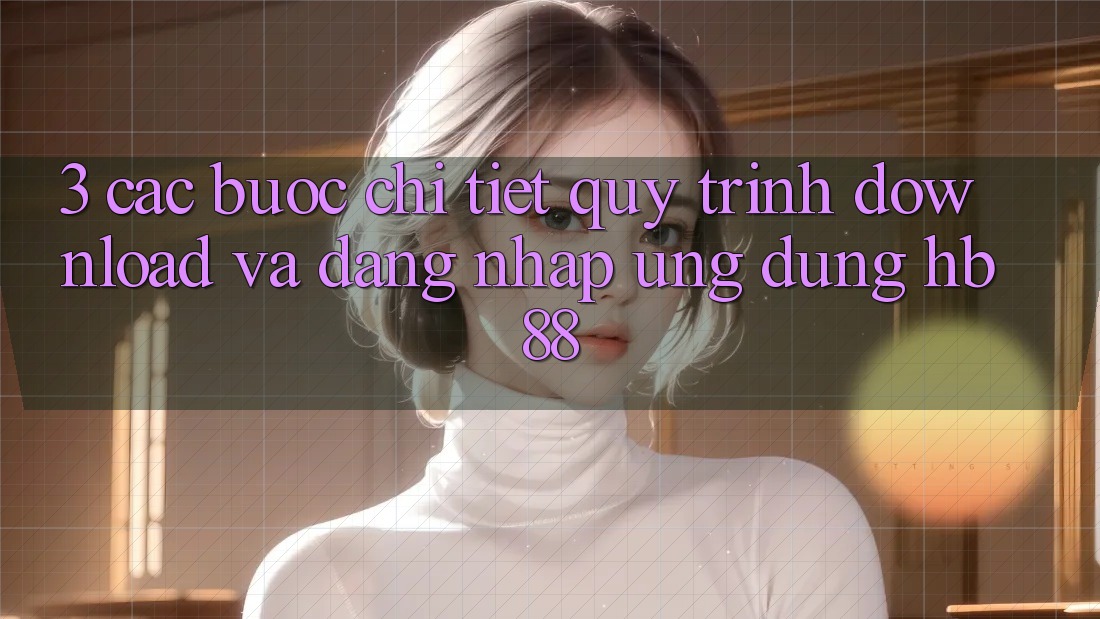 3. Các bước Chi Tiết Quy Trình Download Và Đăng Nhập Ứng Dụng HB88