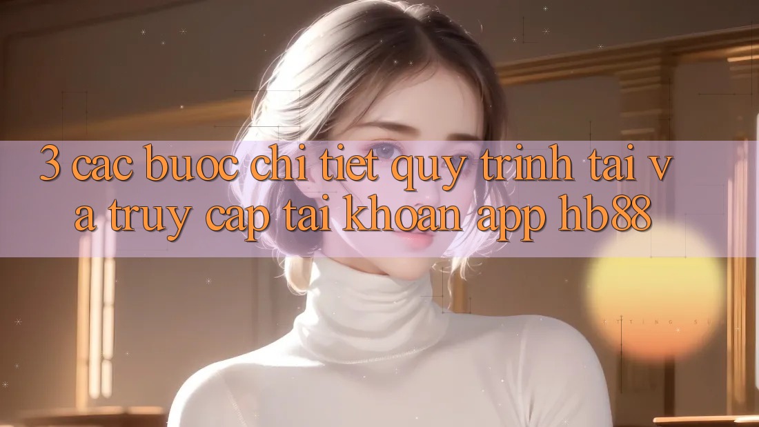 3. Các bước Chi Tiết Quy Trình Tải Và Truy cập tài khoản App HB88
