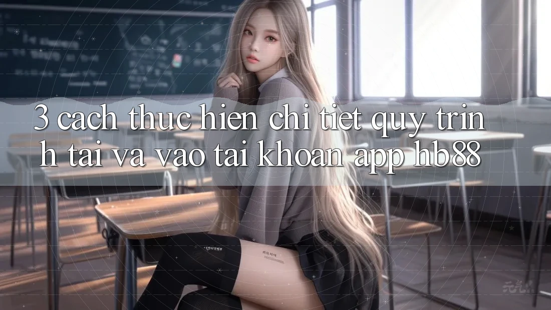 3. Cách thực hiện Chi Tiết Quy Trình Tải Và Vào tài khoản App HB88