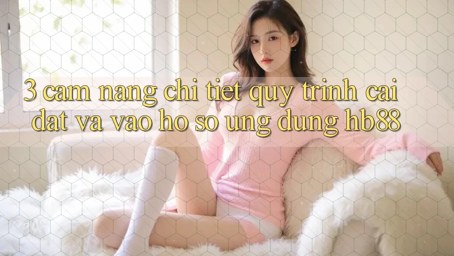 3. Cẩm nang Chi Tiết Quy Trình Cài đặt Và Vào hồ sơ Ứng Dụng HB88