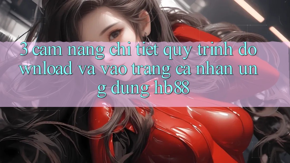 3. Cẩm nang Chi Tiết Quy Trình Download Và Vào trang cá nhân Ứng Dụng HB88