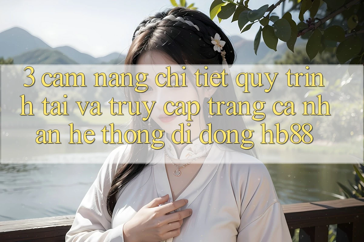 3. Cẩm nang Chi Tiết Quy Trình Tải Và Truy cập trang cá nhân Hệ thống di động HB88