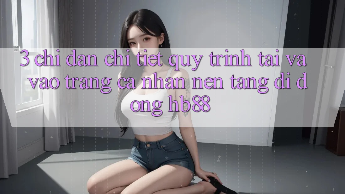 3. Chỉ dẫn Chi Tiết Quy Trình Tải Và Vào trang cá nhân Nền tảng di động HB88