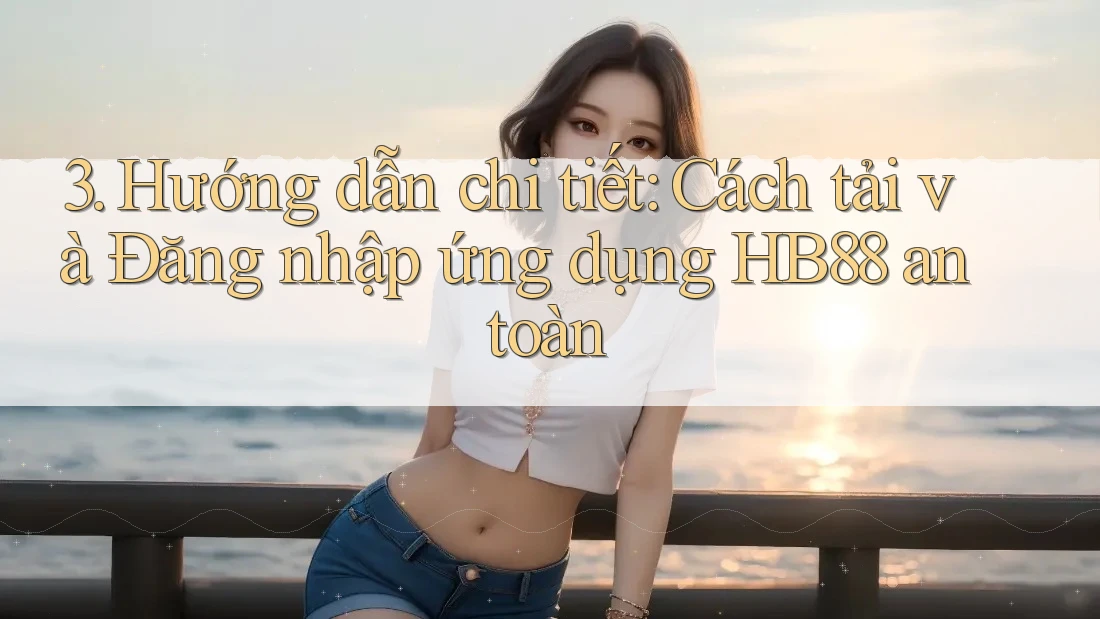 3. Hướng dẫn chi tiết: Cách tải và Đăng nhập ứng dụng HB88 an toàn