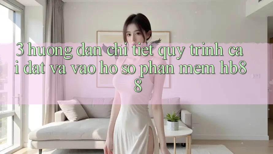 3. Hướng Dẫn Chi Tiết Quy Trình Cài đặt Và Vào hồ sơ Phần mềm HB88