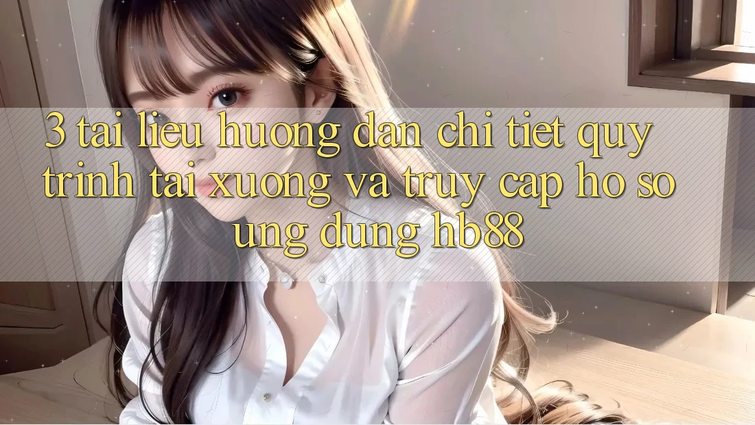 3. Tài liệu hướng dẫn Chi Tiết Quy Trình Tải xuống Và Truy cập hồ sơ Ứng Dụng HB88