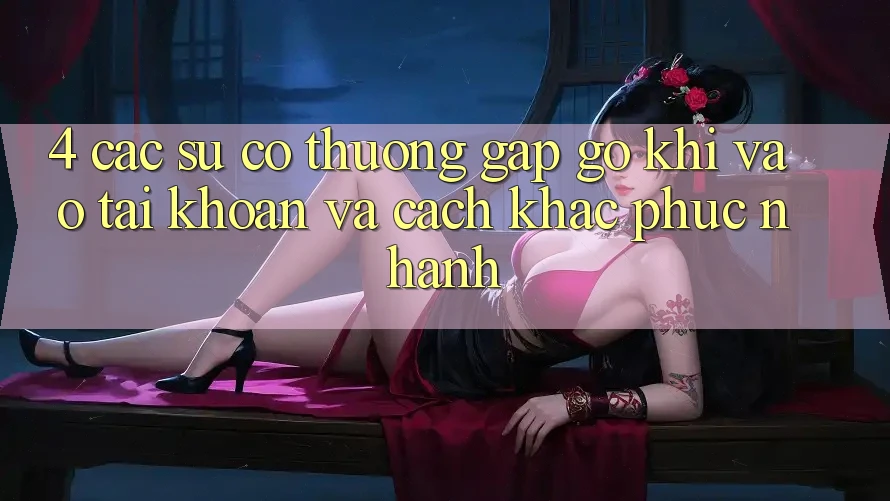 4. Các Sự Cố Thường Gặp gỡ Khi Vào tài khoản Và Cách Khắc Phục Nhanh