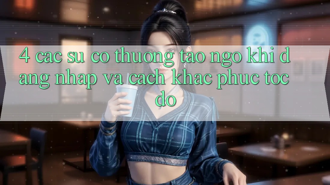 4. Các Sự Cố Thường Tao ngộ Khi Đăng Nhập Và Cách Khắc Phục Tốc độ