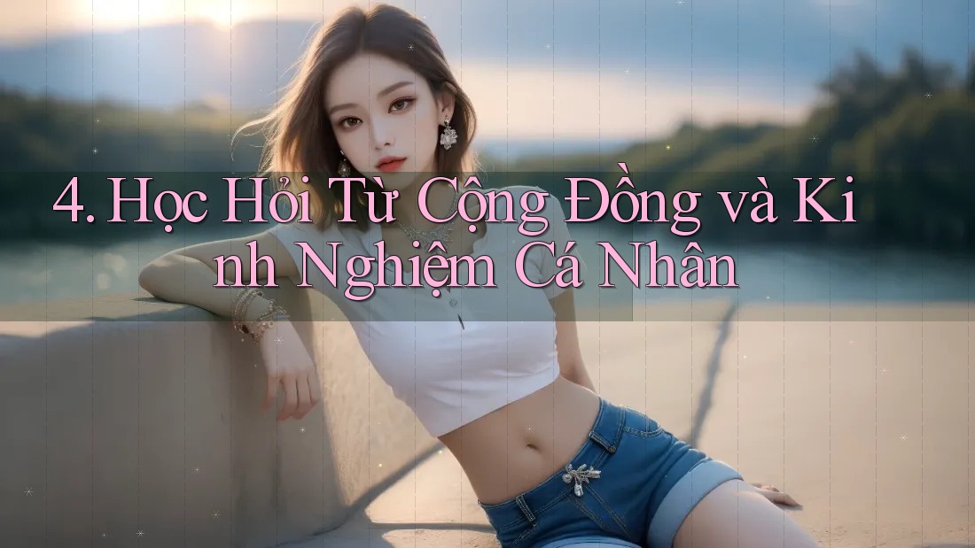 4. Học Hỏi Từ Cộng Đồng và Kinh Nghiệm Cá Nhân