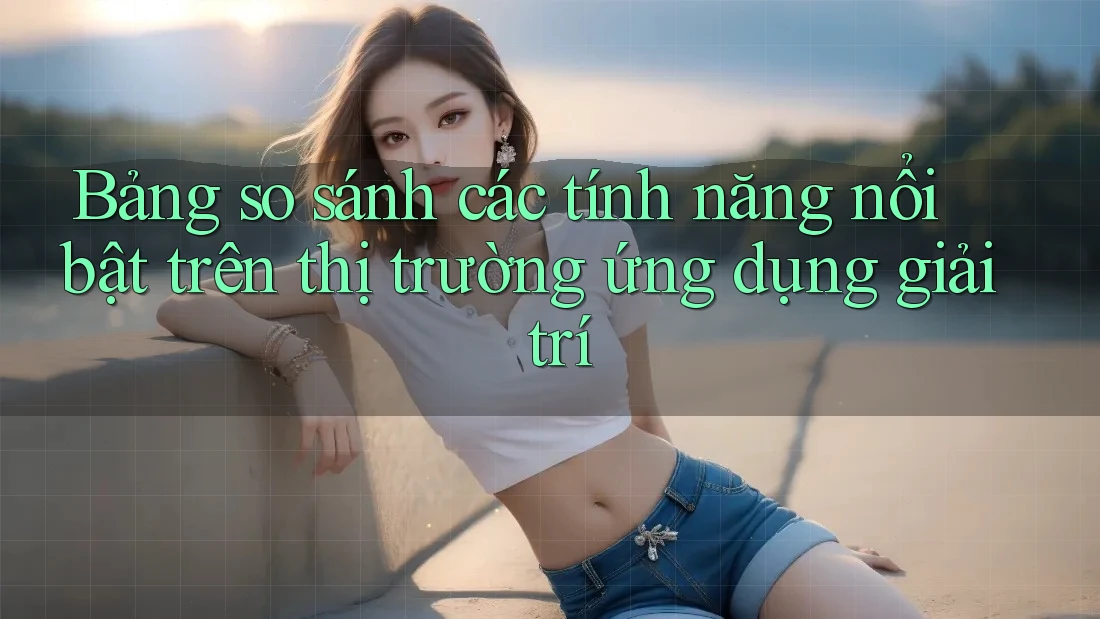 Bảng so sánh các tính năng nổi bật trên thị trường ứng dụng giải trí