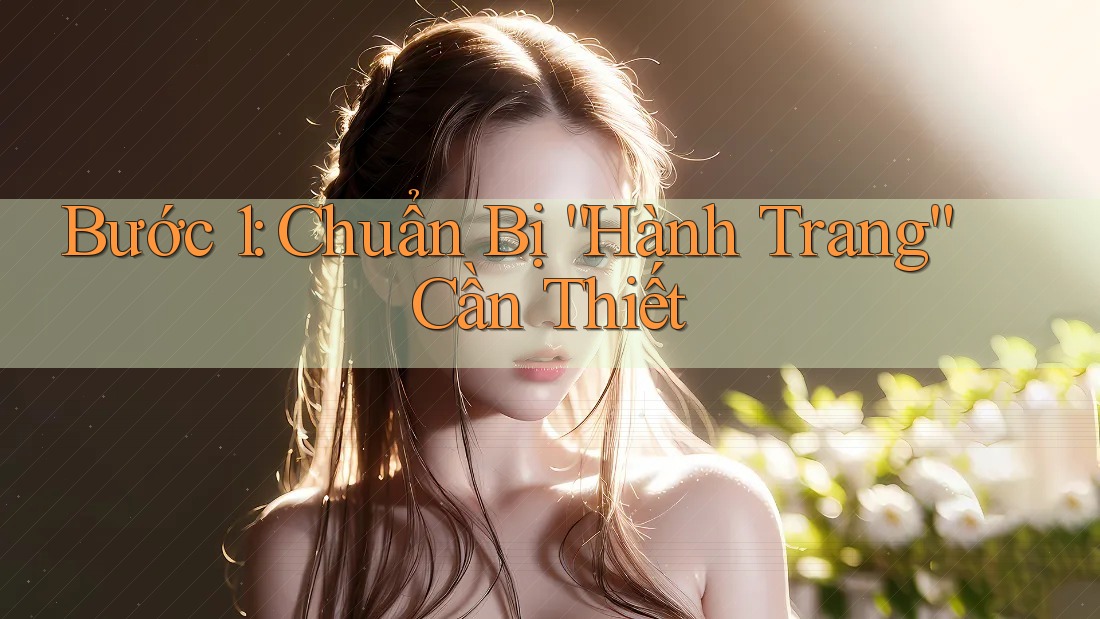 Bước 1: Chuẩn Bị “Hành Trang” Cần Thiết