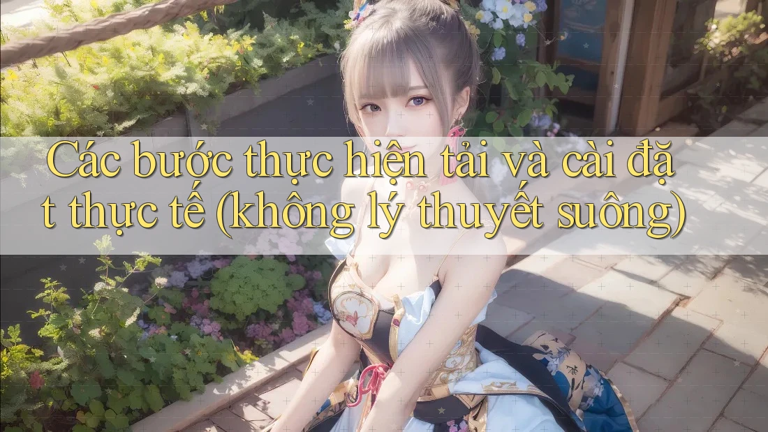 Các bước thực hiện tải và cài đặt thực tế (không lý thuyết suông)