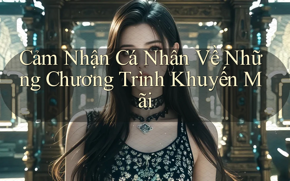 Cảm Nhận Cá Nhân Về Những Chương Trình Khuyến Mãi