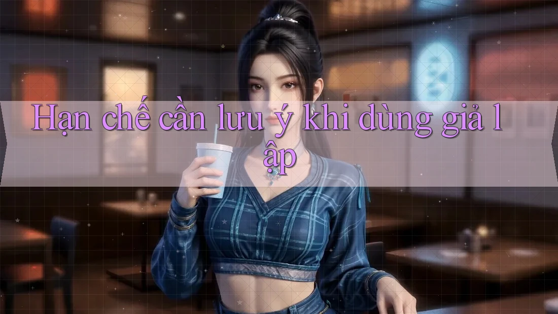 Hạn chế cần lưu ý khi dùng giả lập