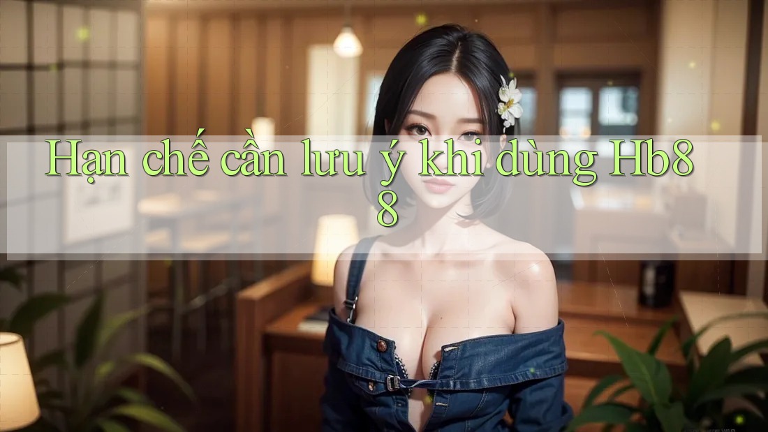 Hạn chế cần lưu ý khi dùng hb88