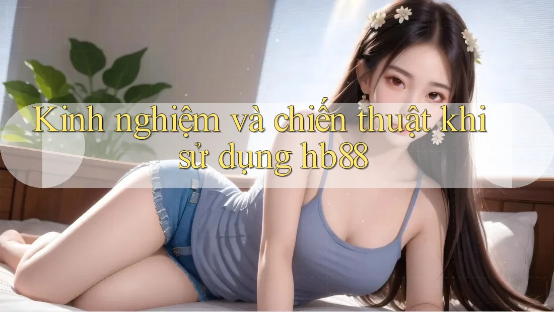 Kinh nghiệm và chiến thuật khi sử dụng hb88