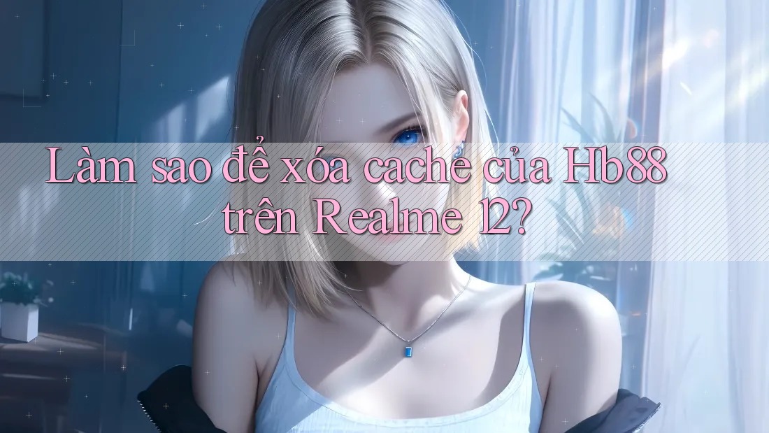Làm sao để xóa cache của Hb88 trên Realme 12?