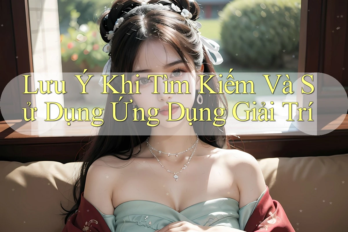 Lưu Ý Khi Tìm Kiếm Và Sử Dụng Ứng Dụng Giải Trí