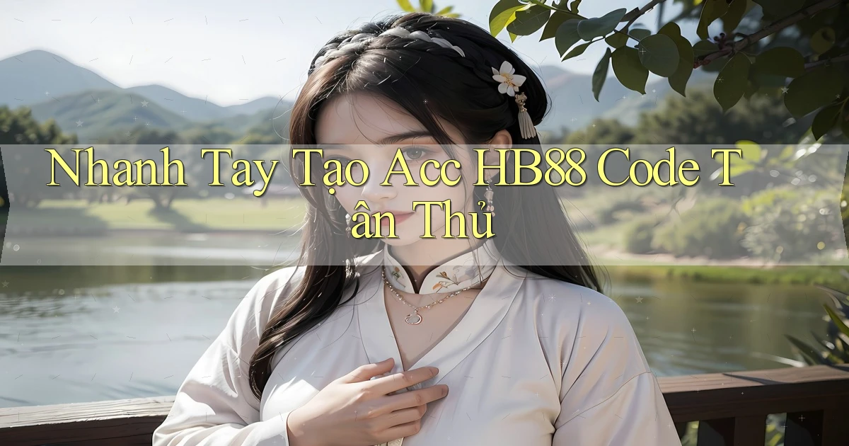 nhanh tay tạo acc hb88 code tân thủ