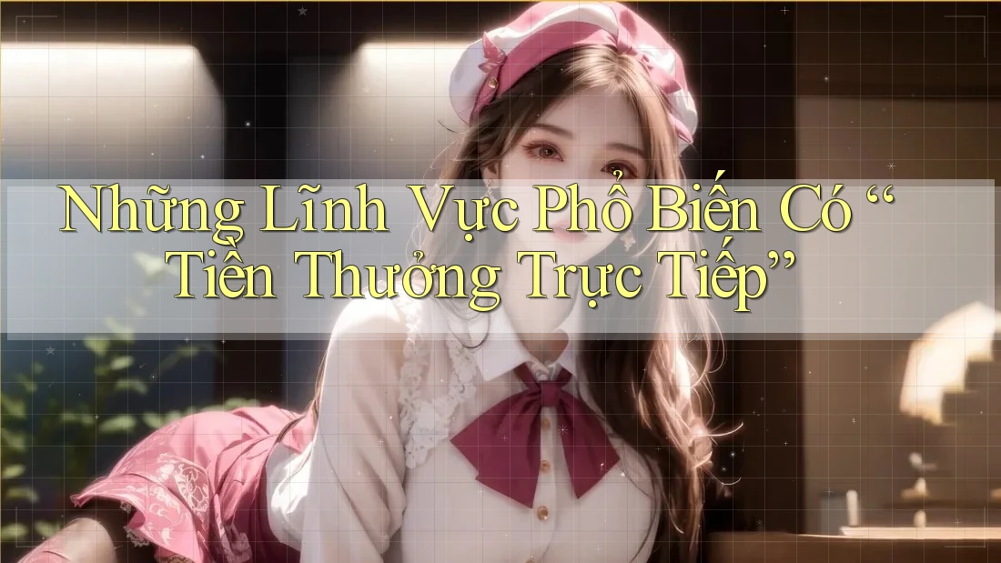 Những Lĩnh Vực Phổ Biến Có “Tiền Thưởng Trực Tiếp”