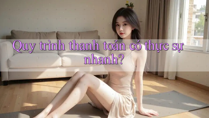 Quy trình thanh toán có thực sự nhanh?