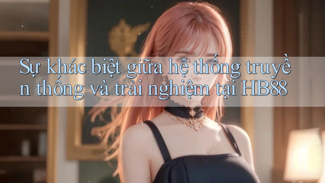 Sự khác biệt giữa hệ thống truyền thống và trải nghiệm tại HB88