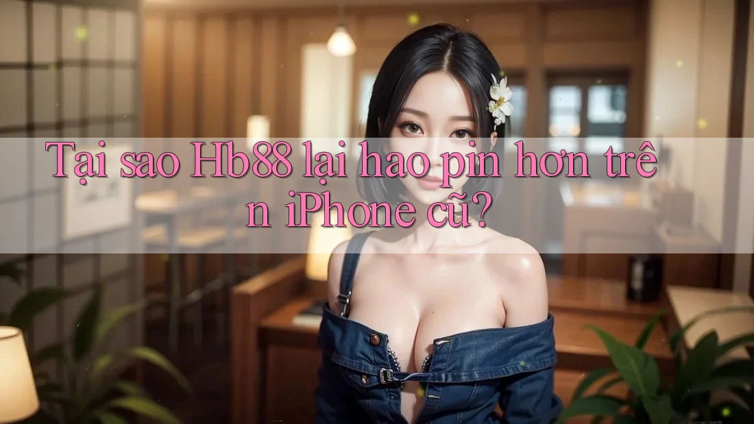 Tại sao Hb88 lại hao pin hơn trên iPhone cũ?