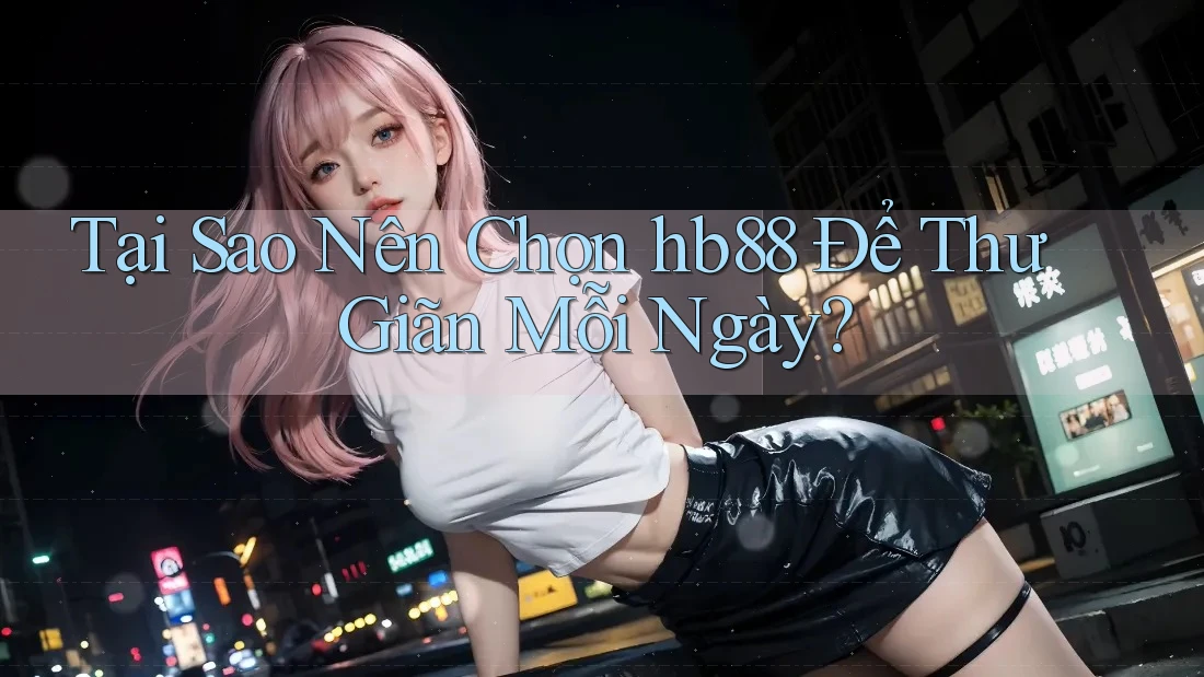 Tại Sao Nên Chọn hb88 Để Thư Giãn Mỗi Ngày?