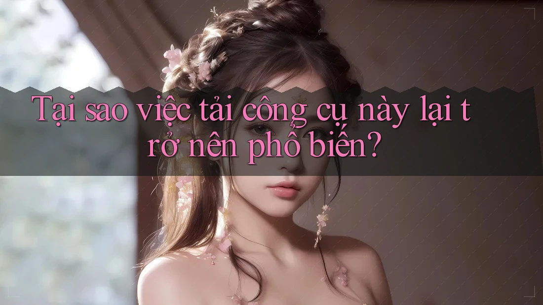 Tại sao việc tải công cụ này lại trở nên phổ biến?