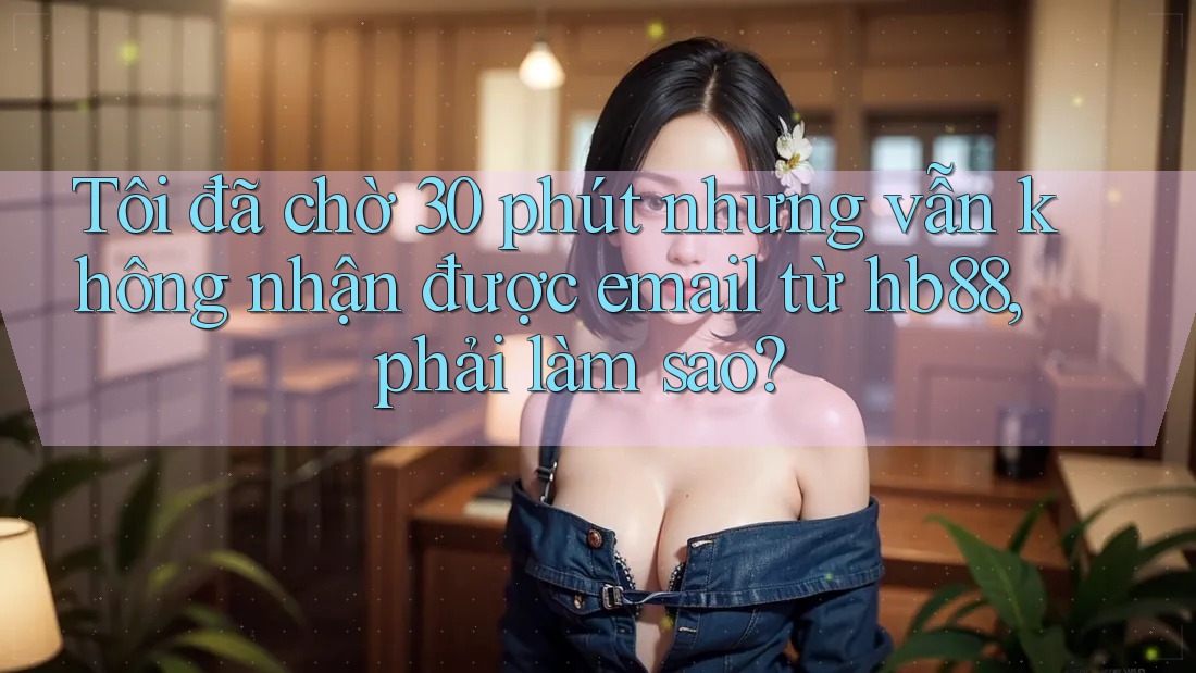 Tôi đã chờ 30 phút nhưng vẫn không nhận được email từ hb88, phải làm sao?