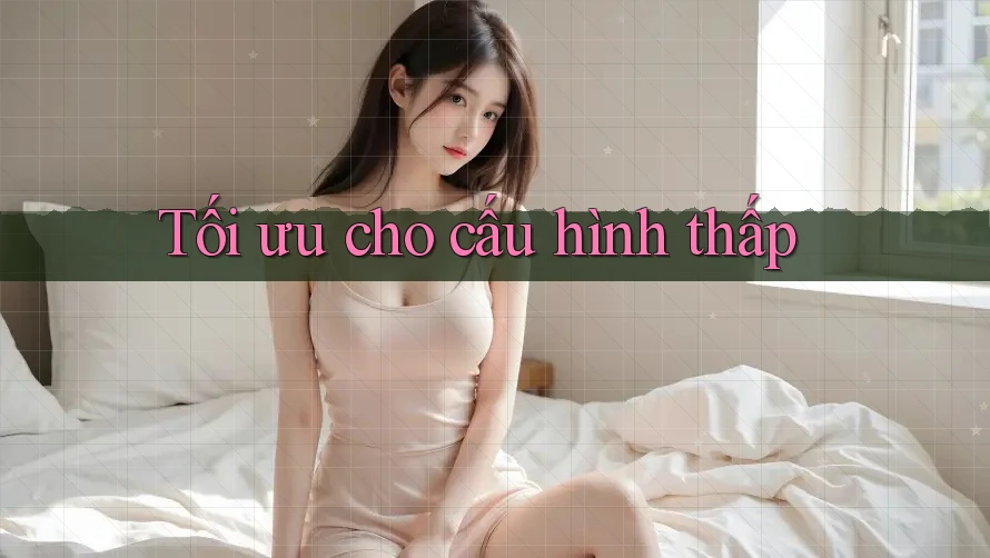 Tối ưu cho cấu hình thấp
