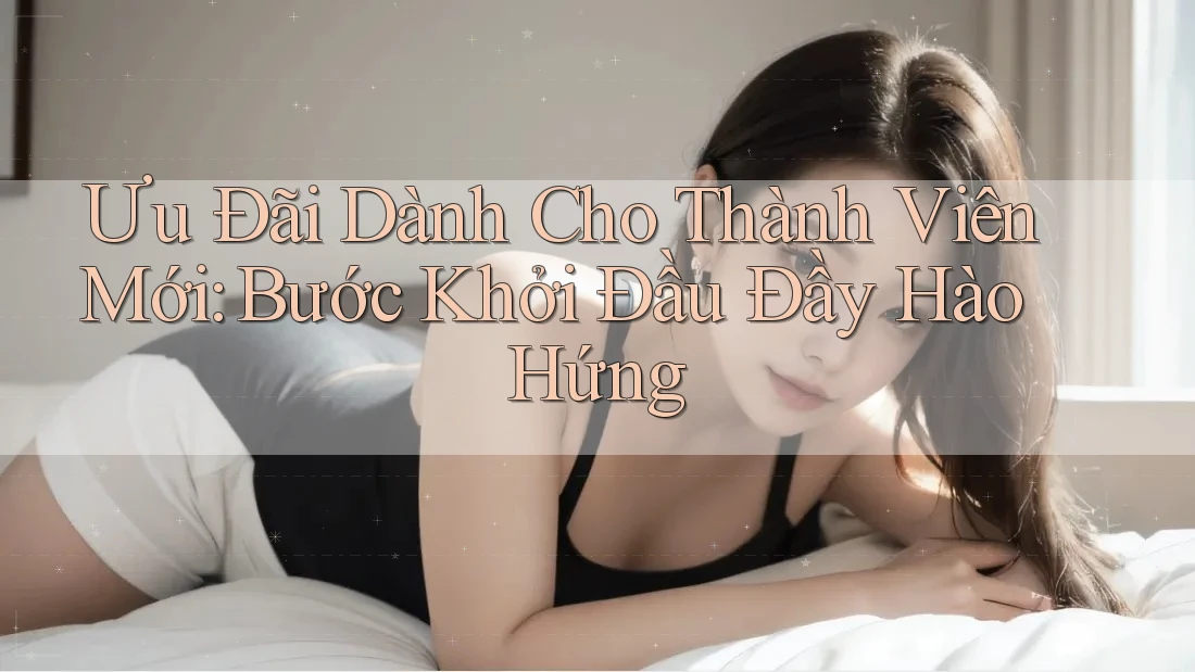 Ưu Đãi Dành Cho Thành Viên Mới: Bước Khởi Đầu Đầy Hào Hứng