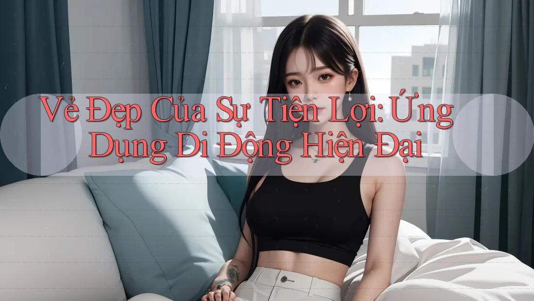Vẻ Đẹp Của Sự Tiện Lợi: Ứng Dụng Di Động Hiện Đại